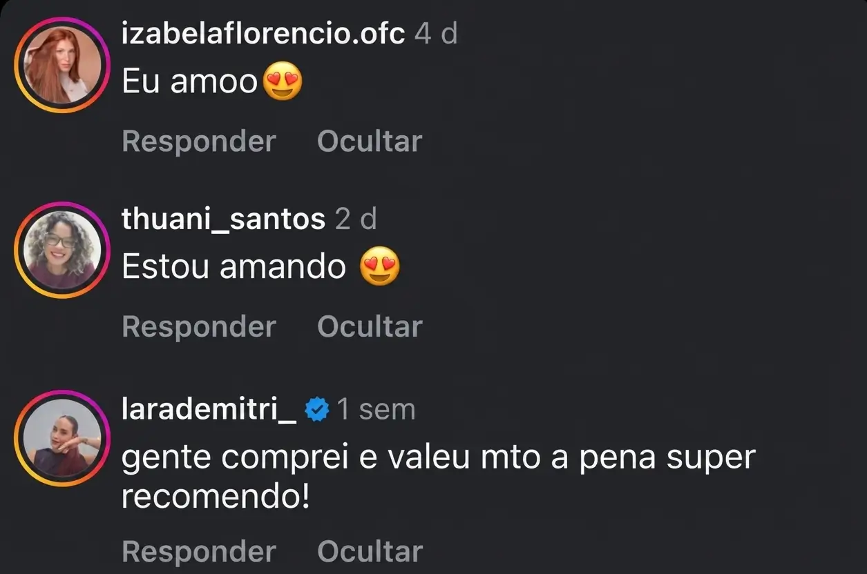 Depoimento de aluna