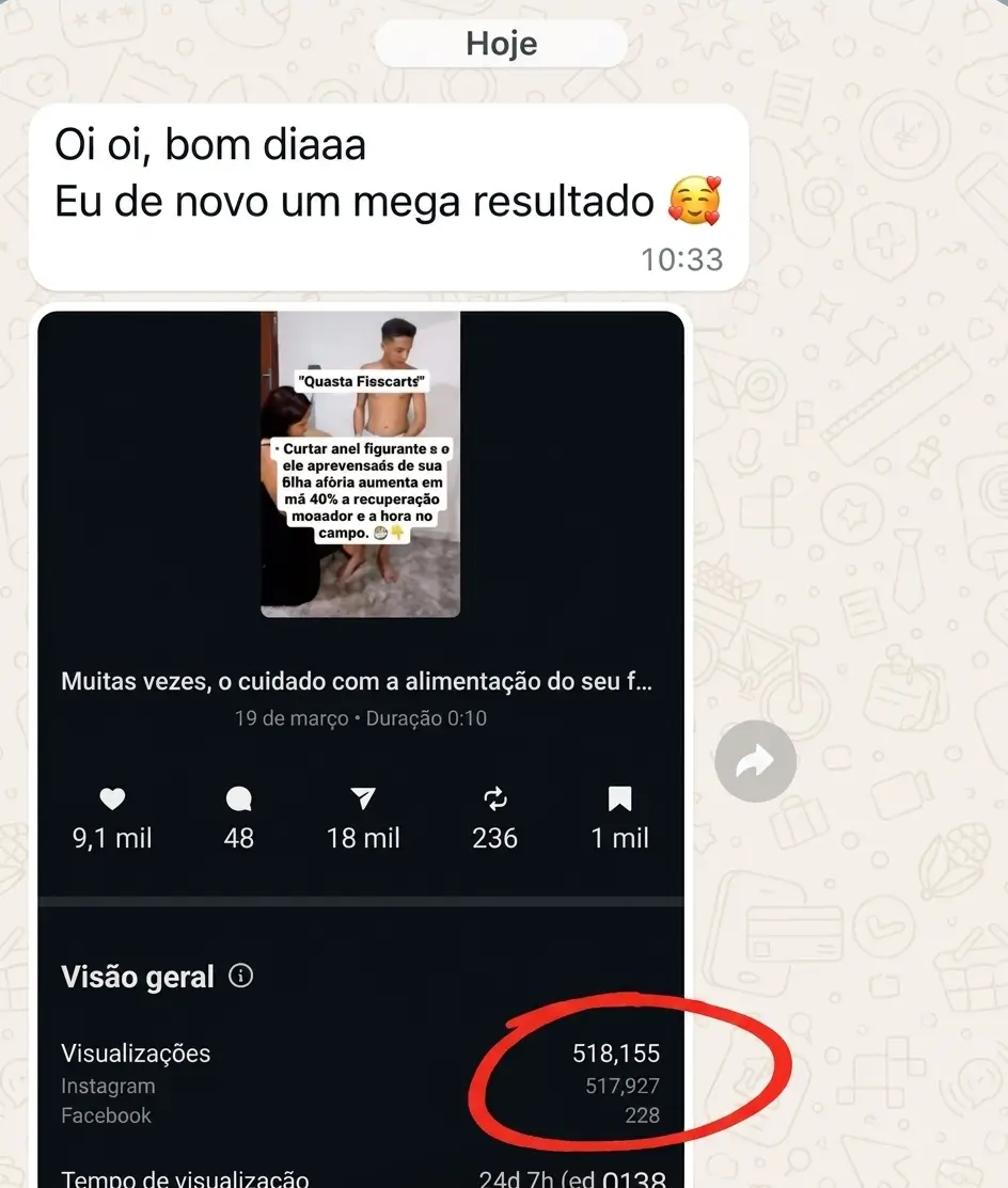 Depoimento de aluna