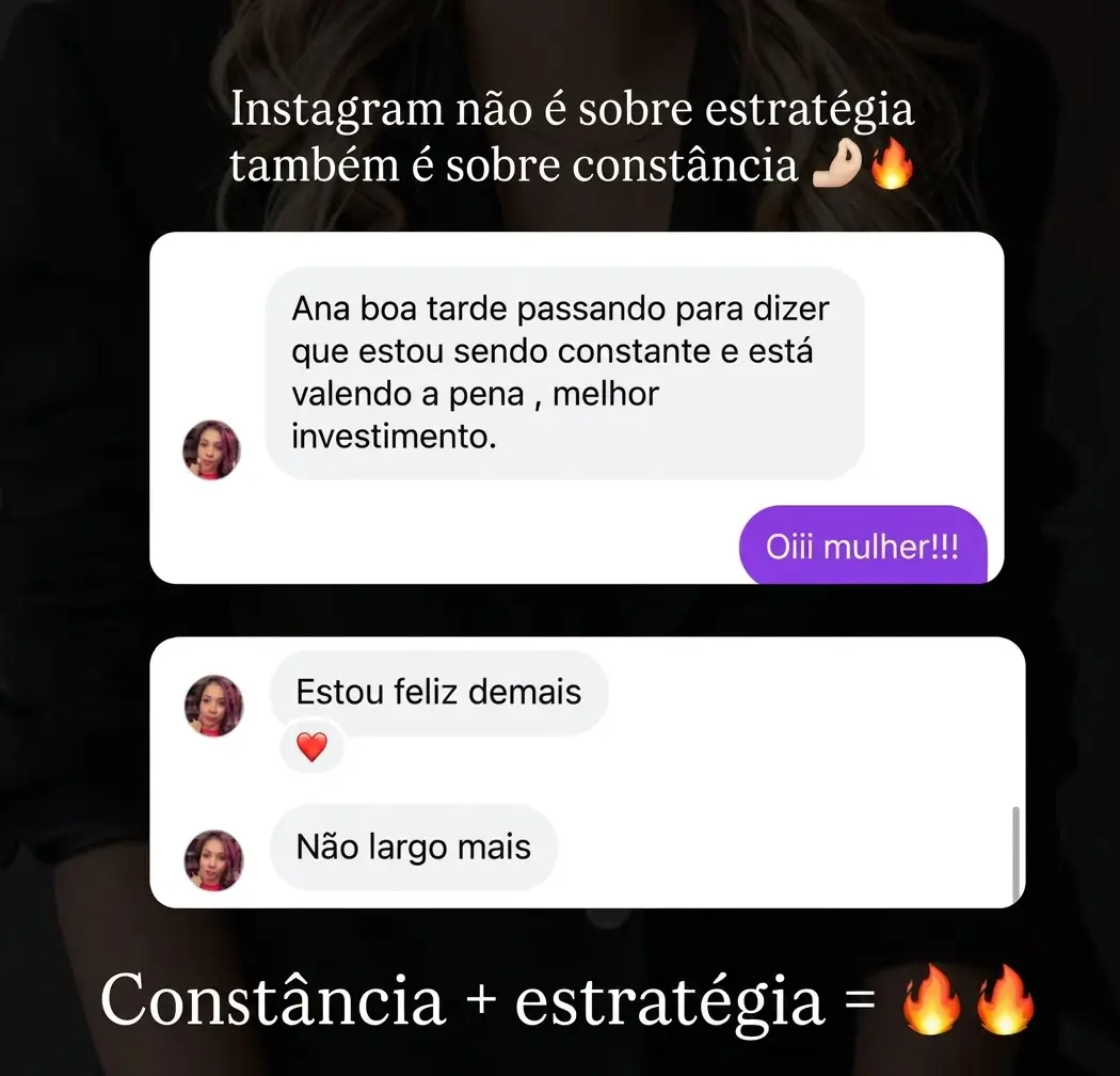 Depoimento de aluna