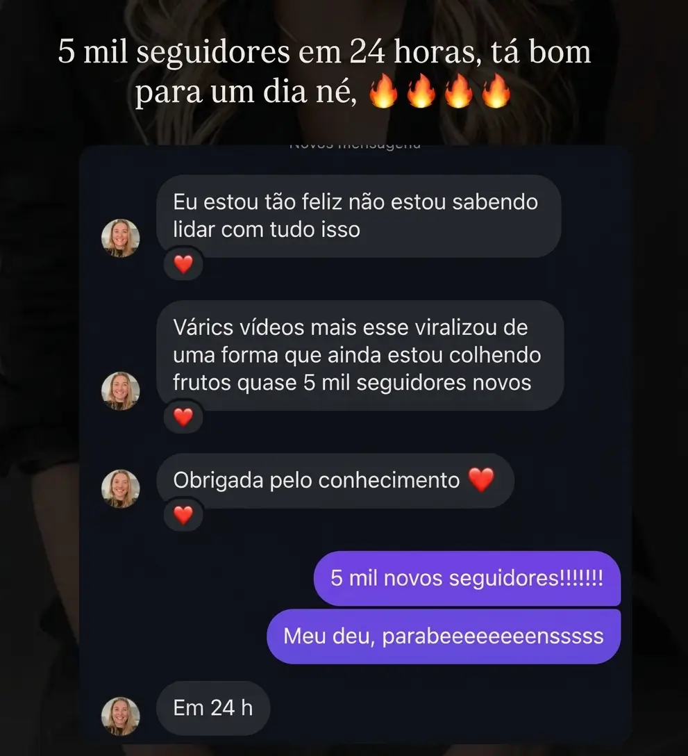 Depoimento de aluna