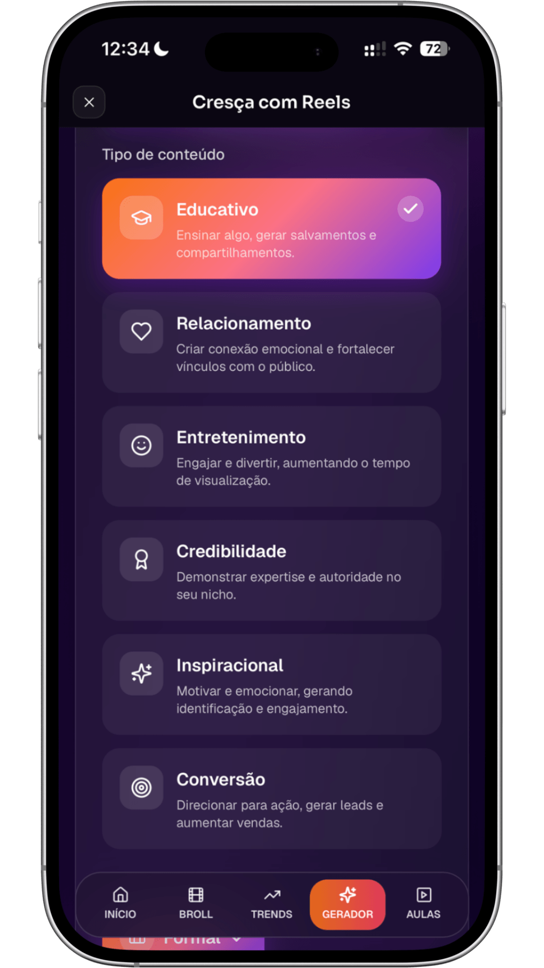 Gerador de roteiros
